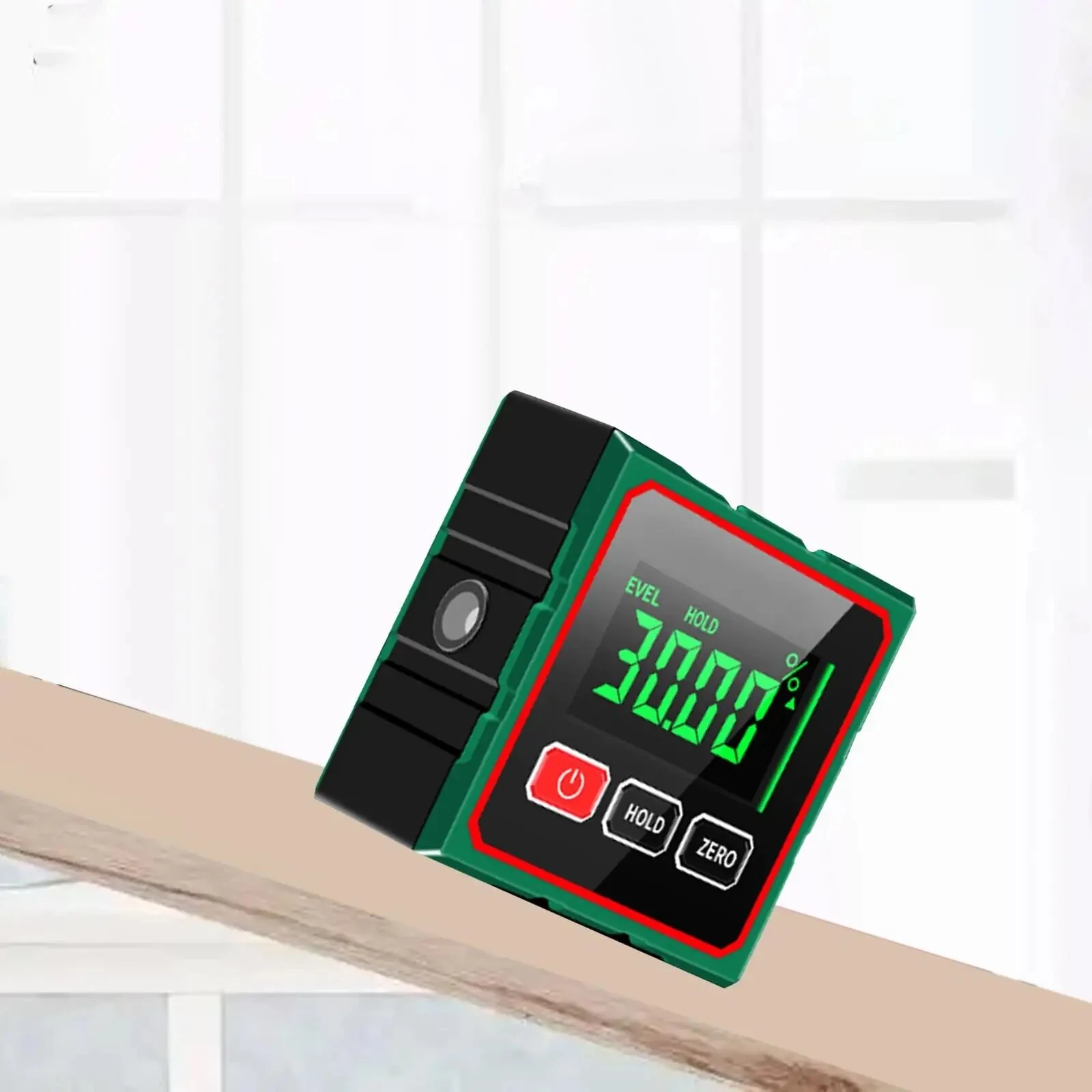 CZDang Digital Display Inclinometer Four-sided magnet Angle Finder Bevel Gauge Protractor with 1.8"FSTN Screen Rechargeable Battery Four-Sided Magnets Type-C Charging — view 9