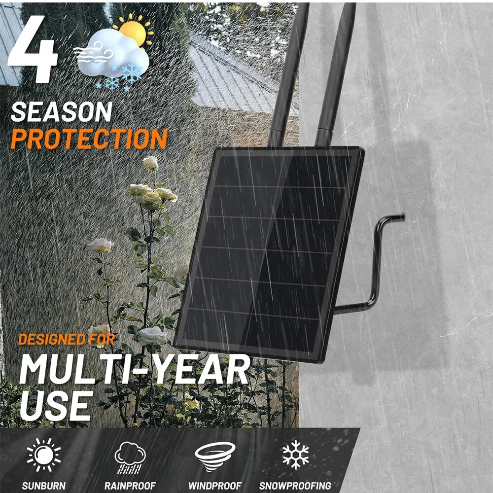 D5L Solar Power Lora Node Repeater with RAK4631 Communication Module 868Mhz for Meshtastic Meshcore Compatible with Wisblock Outdoor Waterproof — view 7