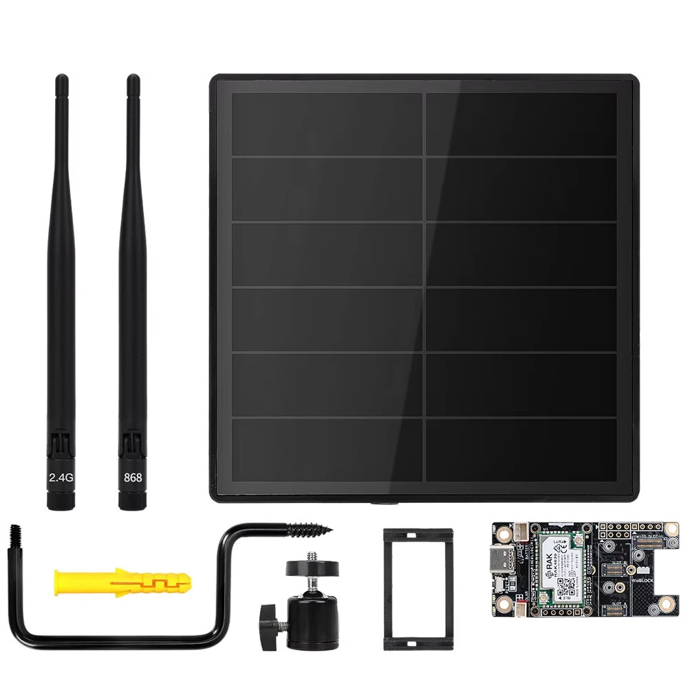 D5L Solar Power Lora Node Repeater with RAK4631 Communication Module 868Mhz for Meshtastic Meshcore Compatible with Wisblock Outdoor Waterproof — view 8