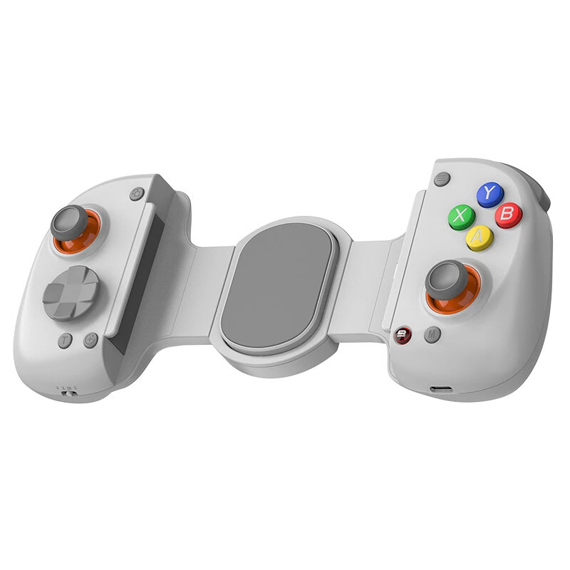 D8+ Mobile Game Stretching Controller Wired bluetooth Gamepad with Hall Joystick and Hall Trigger 6-Axis Gyro Vibration Trubo Function for Switch Android iOS PC Universal Adjustable Phone Gamepad — view 4