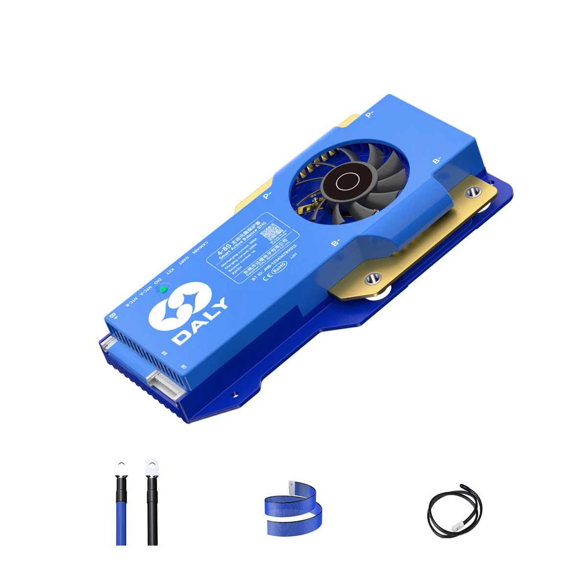 DALY Smart BMS Active Balance WiFi BMS bluetooth+RS485+CAN 4~24S 250A/300A/400A/500A CANBUS BMS for Lifepo4 Li-ion Battery — view 2