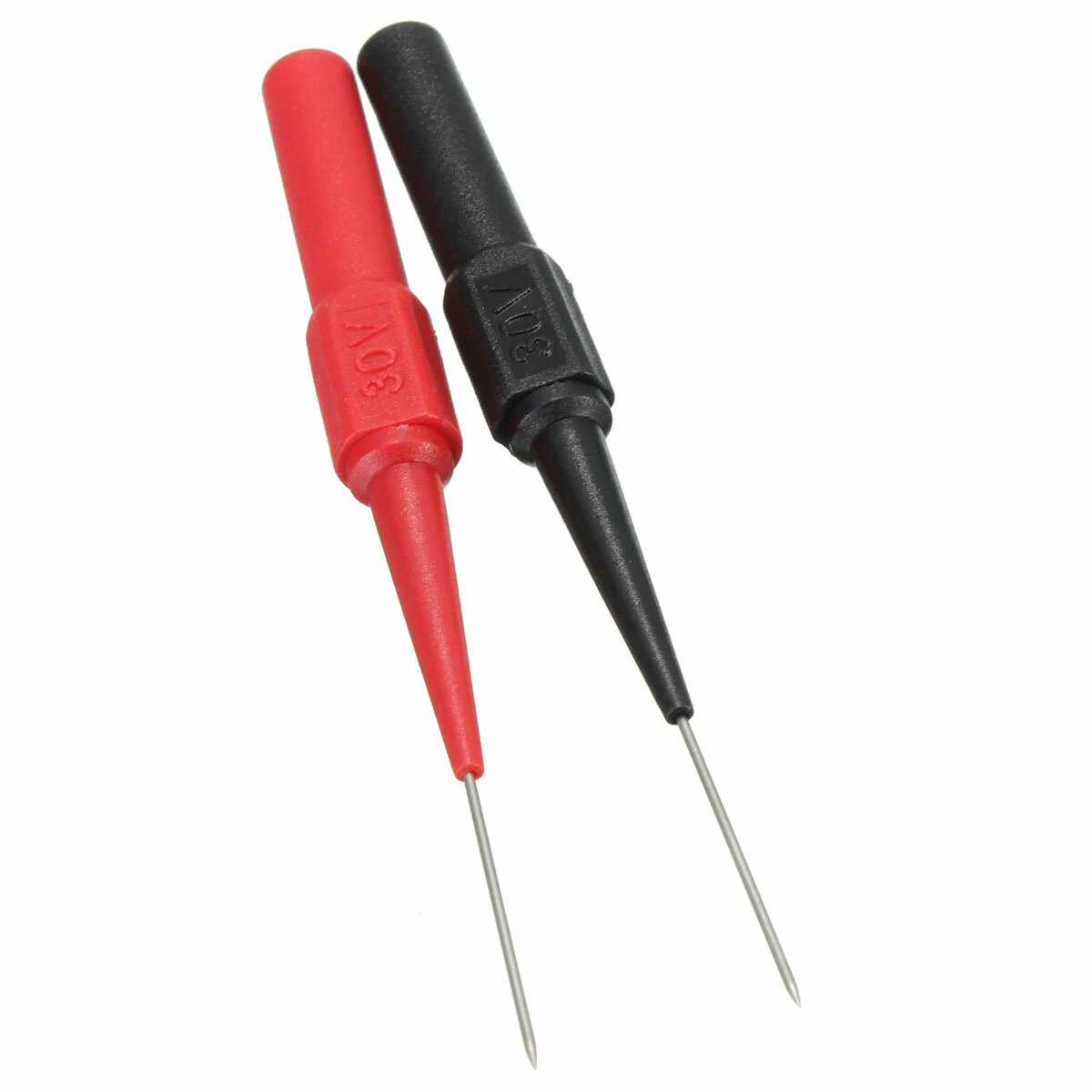 DANIU Insulation Piercing Needle Non-destructive Multimeter Test Probes Red/Black — view 4