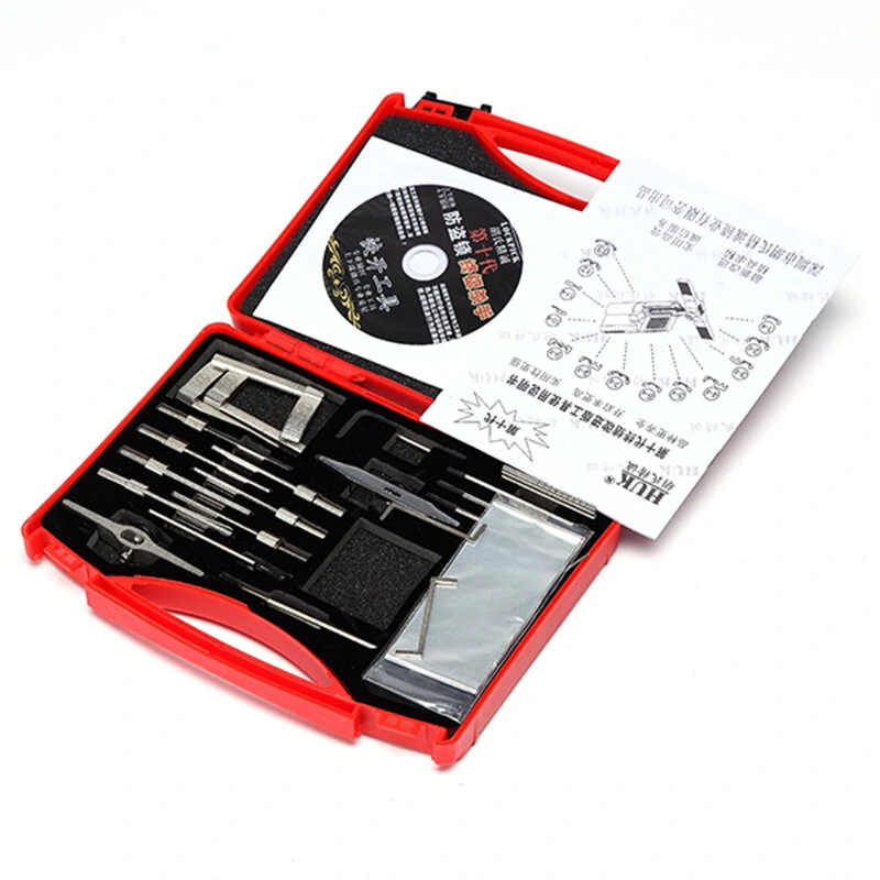 DANIU Multifunctional Locksmith Tool Kit Lock Pick Tools Set Suitable for Various Lock Brands Packaged in Convenient Plastic Case Ideal for Professionals and DIY Enthusiasts — view 11