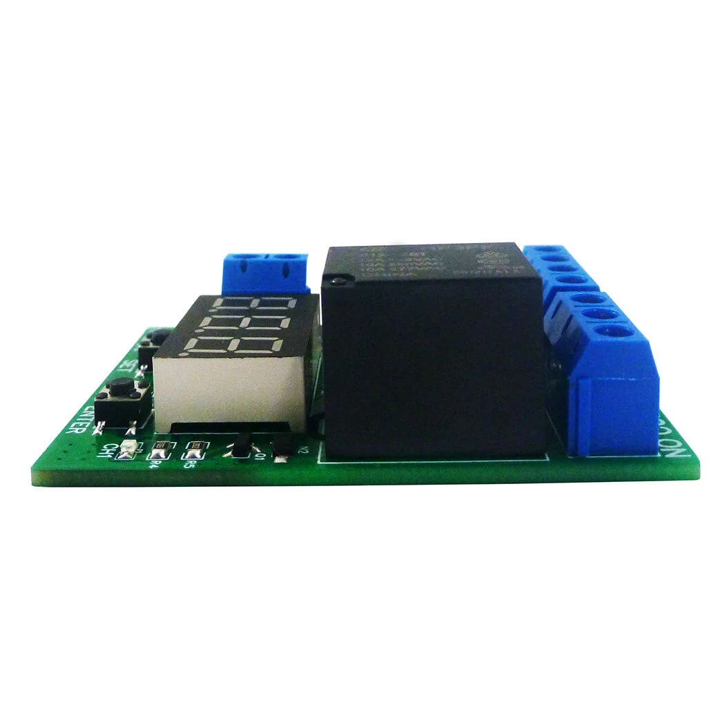 DC 12V 24V LED Digital Relay Switch Control Board Module Relay Module Voltage Testing Charging Discharge Monitor Test Module Board — view 7