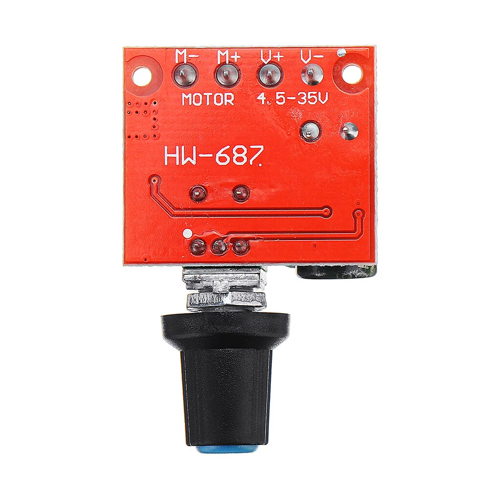 DC 5V To DC 35V 5A 90W Mini DC Motor PWM Speed Controller Module Speed Regulator Adjustable Light Modulator Electronic Switch Module Board — view 8