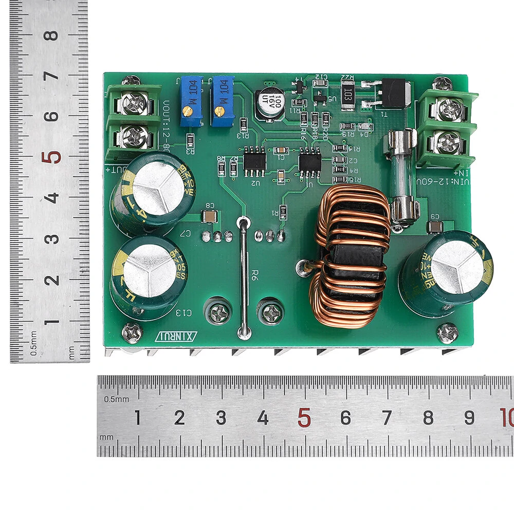 DC 600W 10-60V to 12-80V Boost Converter Step Up Module Power Supply — view 3