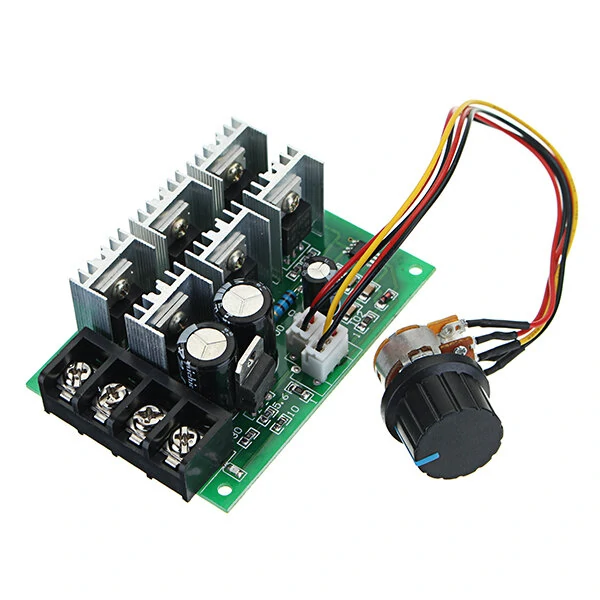DC 9-55V 40A 2000W PWM DC Motor Pump Speed Regulator High Power Speed Controller 9V 12V 24V 36V 48V — Pricio