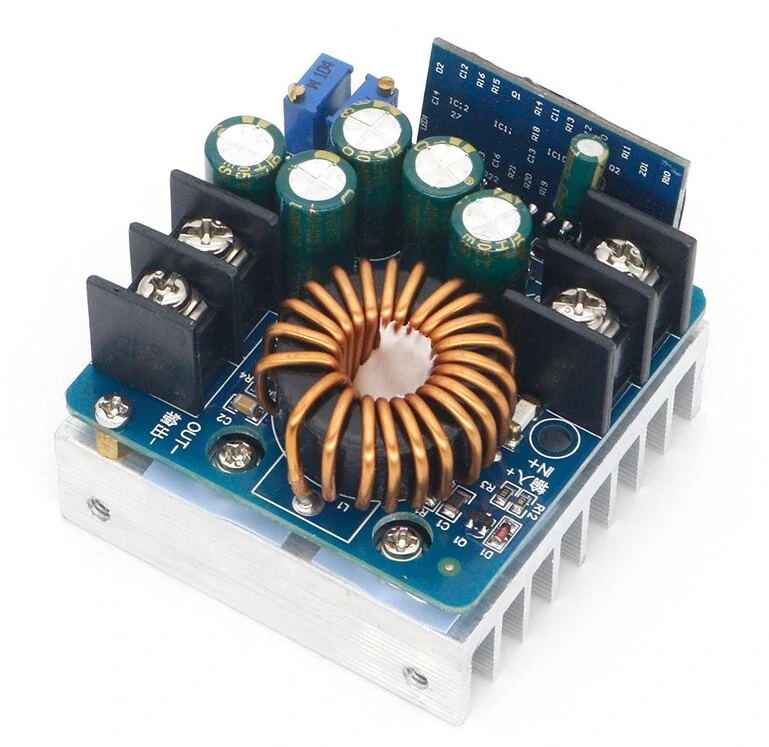 DC-DC 400W High-power Step Down Buck Converter DC 10V-60V Constant Voltage Constant Current Adjustable Power Supply Module — Pricio