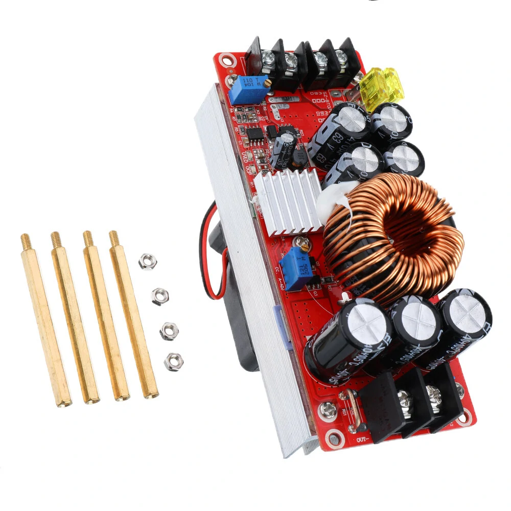 DC10-60V 30A 1500W To 12-90V Boost Converter Step Up Power Supply Module — view 2