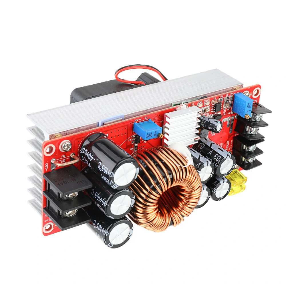 DC10-60V 30A 1500W To 12-90V Boost Converter Step Up Power Supply Module — view 3