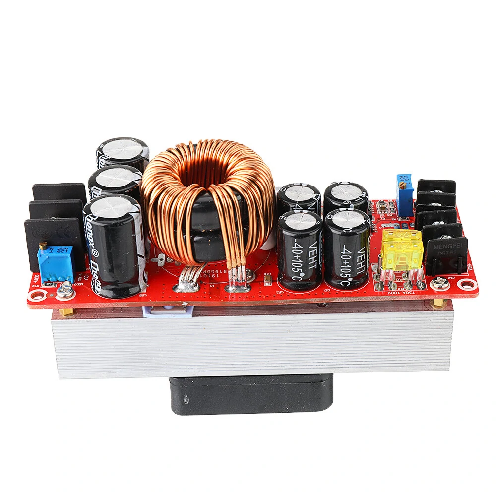 DC10-60V 30A 1500W To 12-90V Boost Converter Step Up Power Supply Module — view 4