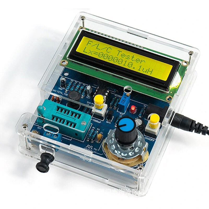 DC5V Transistor Tester Resistance Capacitance Meter Tester Digital Frequency Meter Multi-function Measurement Electronic DIY Kit — view 2