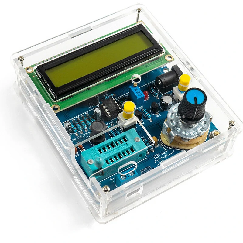 DC5V Transistor Tester Resistance Capacitance Meter Tester Digital Frequency Meter Multi-function Measurement Electronic DIY Kit — view 3