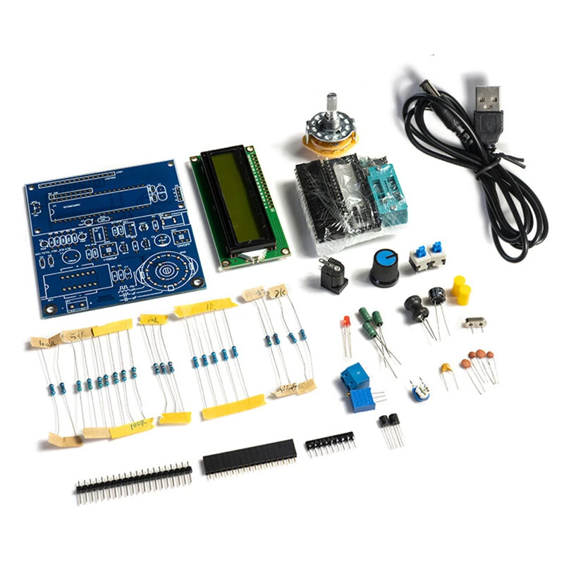 DC5V Transistor Tester Resistance Capacitance Meter Tester Digital Frequency Meter Multi-function Measurement Electronic DIY Kit — view 5