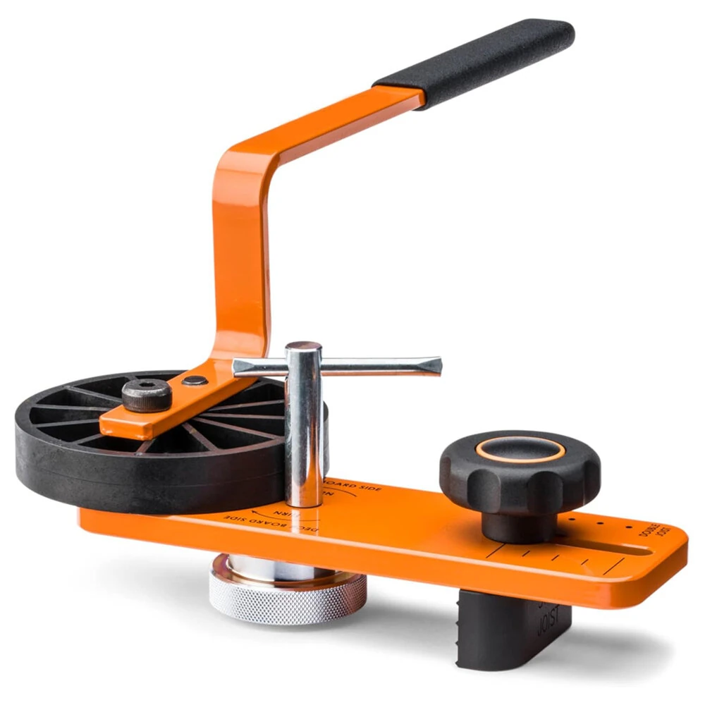 Deck Lever Tool Board Bending Straightening Locking Composite Material Multi Joist Compatibility Grooved Deck Fastening Dense Hardwood Pressure Treated Wood Installation Tool Lightweight Sturdy — image 1
