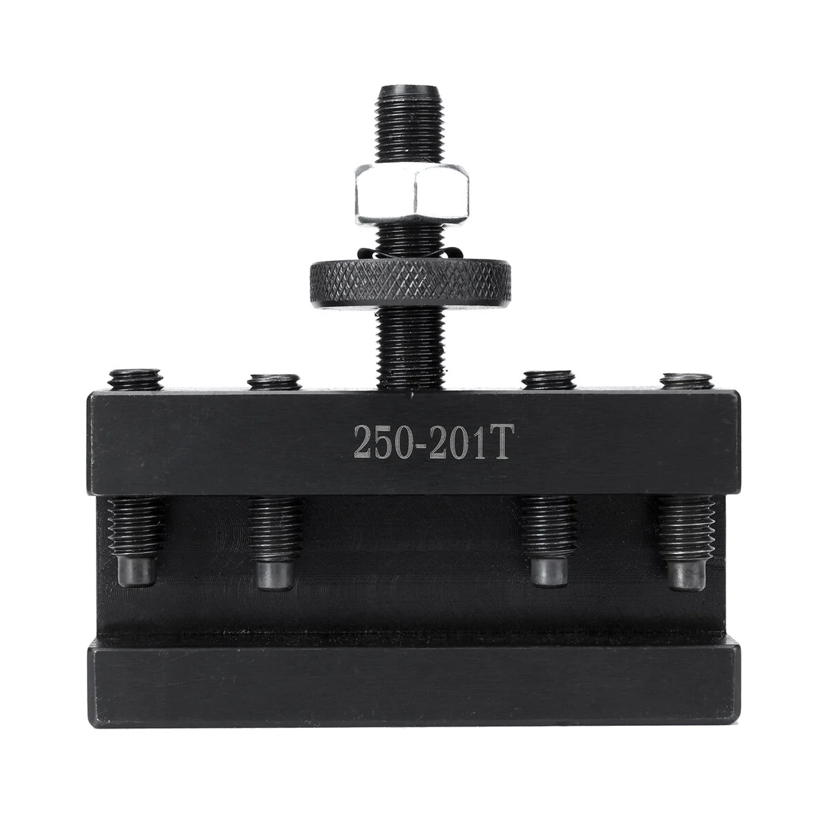 DEMOKE 250-201T Enlarged Quick Change Tool Post System High-Precision Dovetail Slot Heavy-Duty Steel Construction for Lathes Machining — view 2