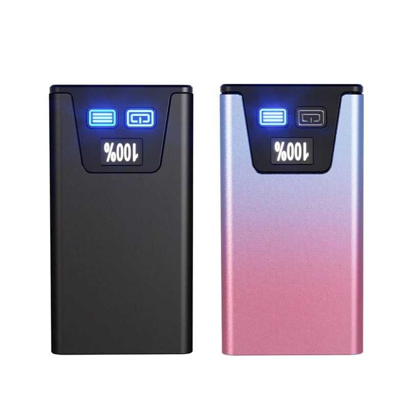 Digital Power Display LED Keychain Light Portable Super Bright Magnetic Work Lamp Type-C USB Rechargeable Emergency Mini Torch — view 3