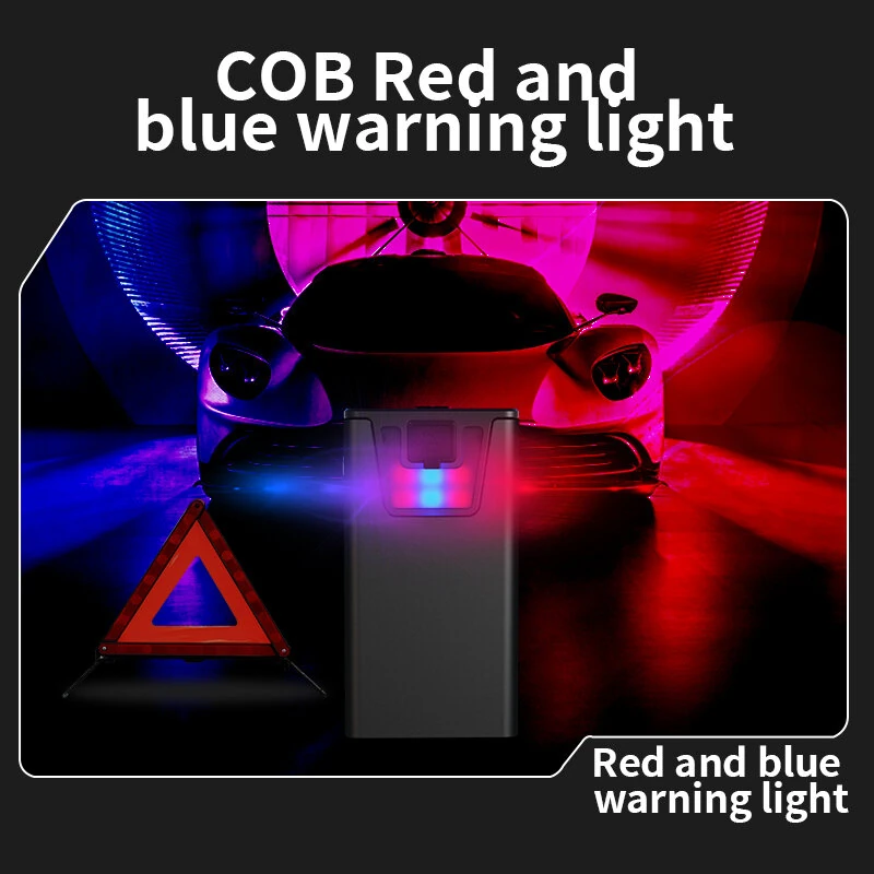 Digital Power Display LED Keychain Light Portable Super Bright Magnetic Work Lamp Type-C USB Rechargeable Emergency Mini Torch — view 8