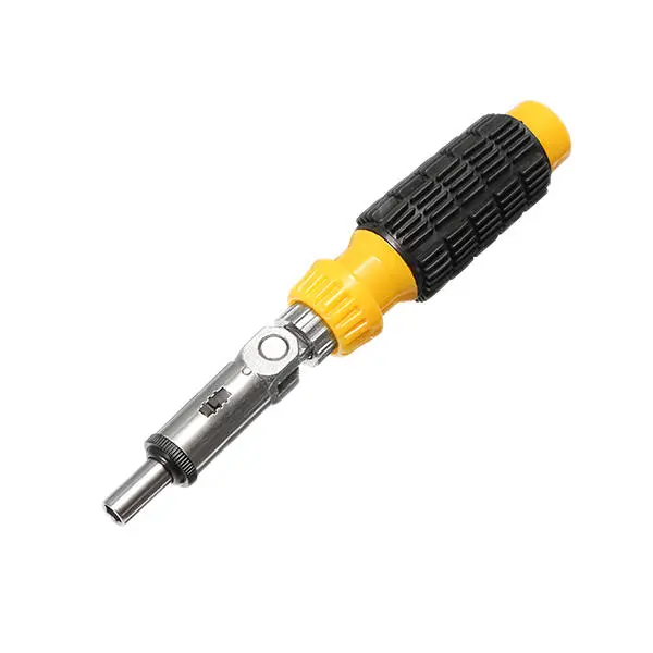 Direction Variable Ratchet Screwdriver Handle 1/4 Inch Ratchet Wrench Screwdriver Tool — view 4
