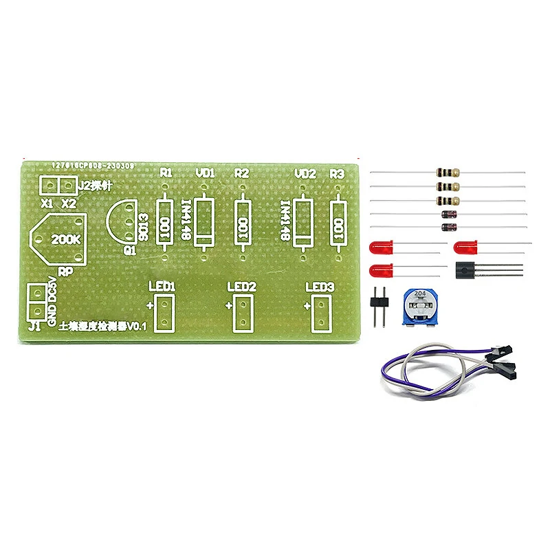 DIY Electronic Kit for Soil Moisture LED Light Soil Moisture Sensor — view 4
