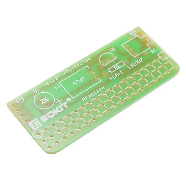 DIY FLA-1 Simple Flashlight Circuit Board Electronic Kit — view 6