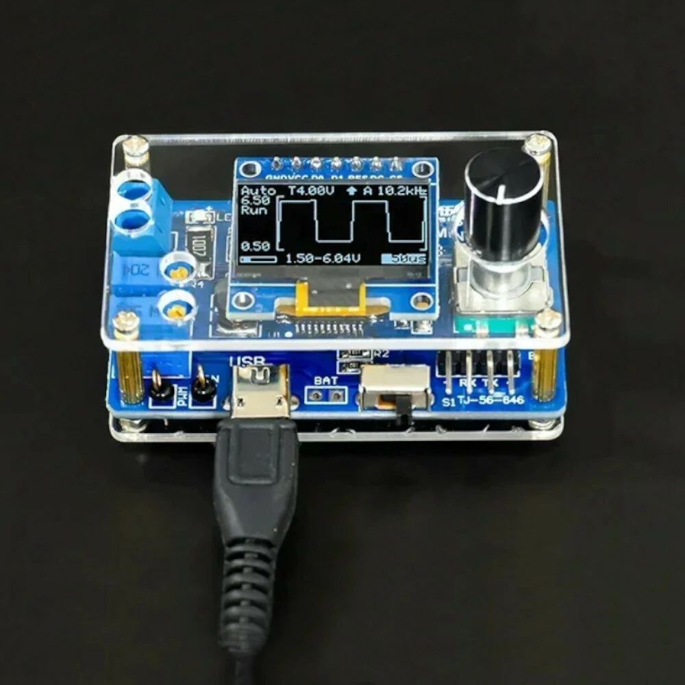 DIY Mini Digital Oscilloscope Kit STC8K8A Microcontroller Electronic Soldering Practice Parts — view 3