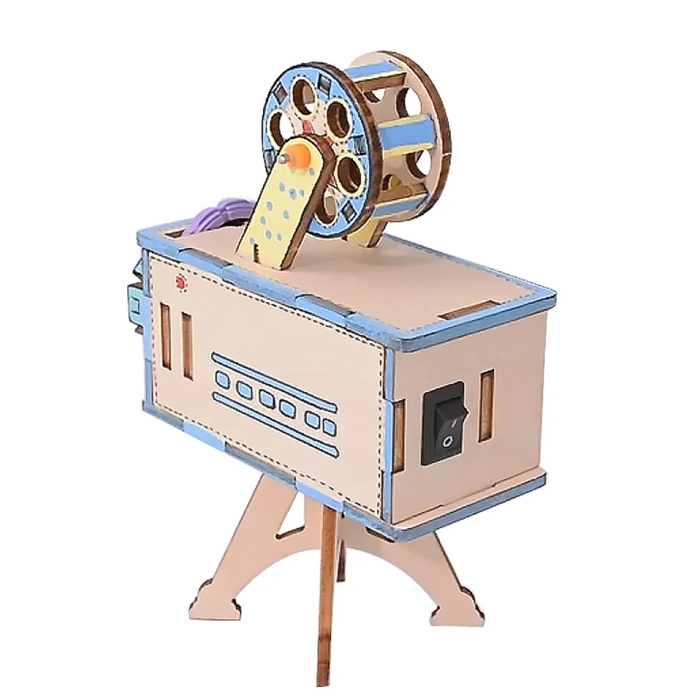 DIY Projector Science And Technology Invention Hand-Made Self-Made Education Experiment Kit Model Toy Physics Kids Children Gift Project — view 4