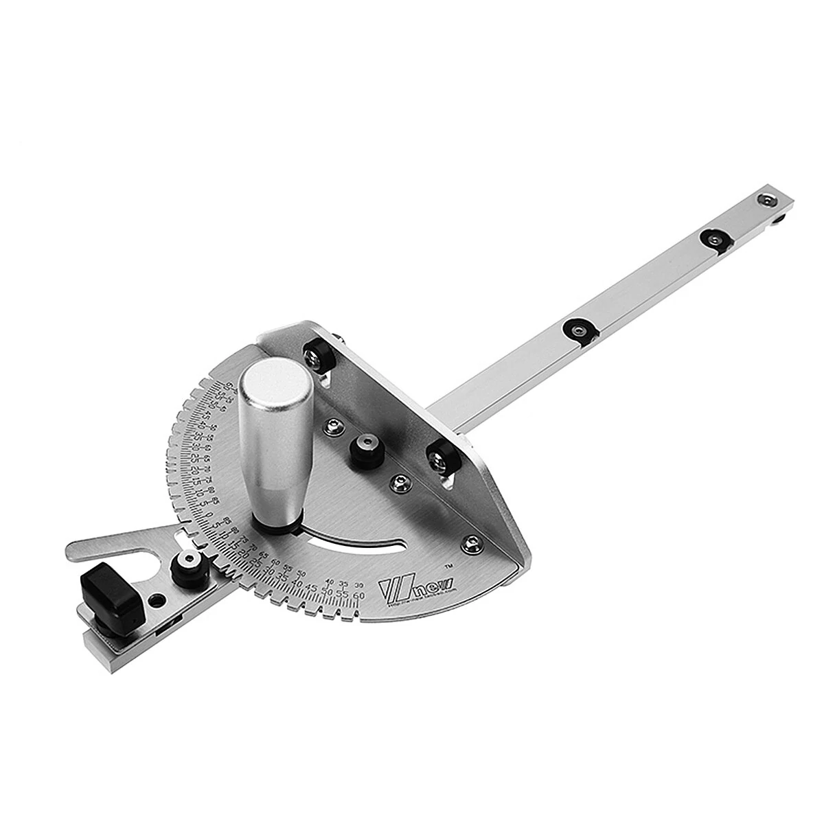 Drillpro 0-90 Degree 450mm Angle Miter Gauge Sawing Assembly Ruler Woodworking T — Drillpro