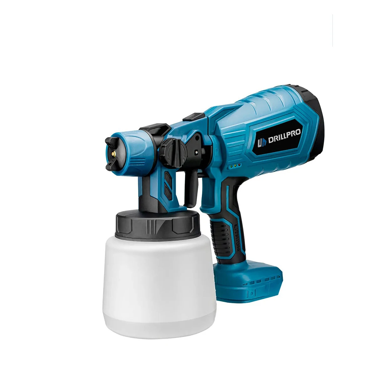 Drillpro 1000ML Cordless Electric Spray Gun Portable Household Paint Sprayer Auto Furniture Steel Coating Airbrush For Mak 18V Battery — view 4