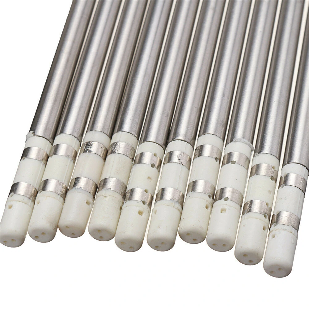 Drillpro 10pcs T12 Soldering Iron Tips Set for HAKKKO FX951 FX952 — view 10