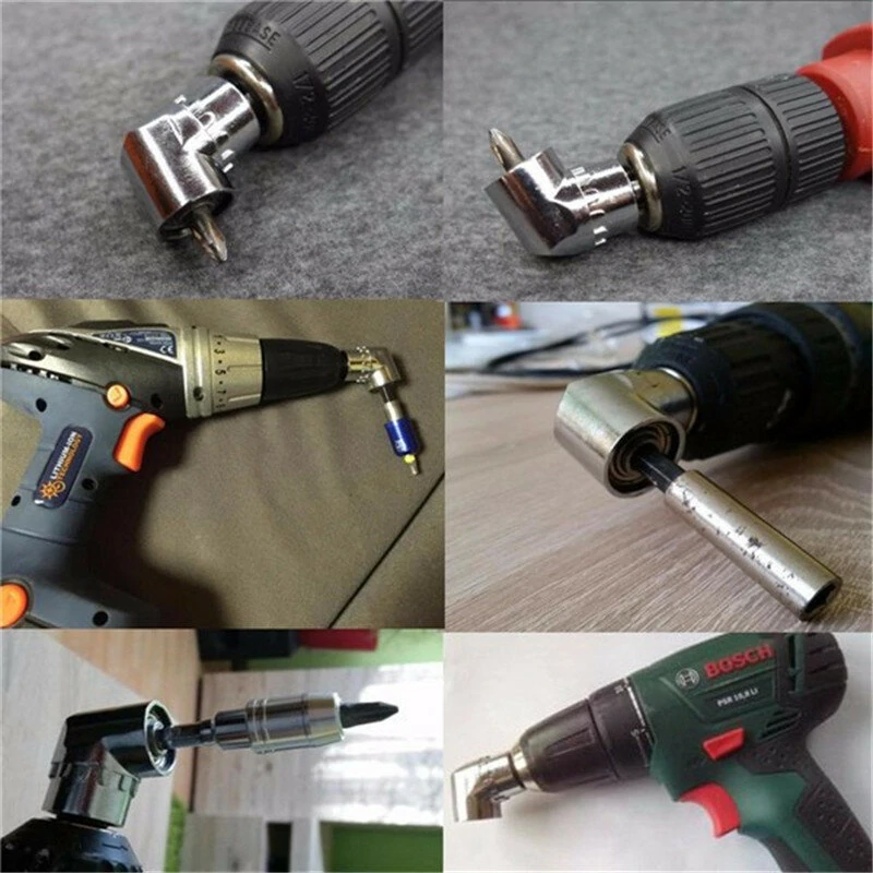 Drillpro 1/4 Inch Hex Shank Drill Bit Angle Driver 105 Degree Adjustable Angle Driver Screwdriver — view 7