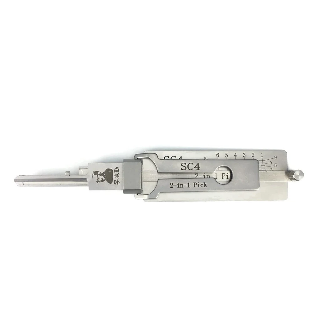 Drillpro 1PC 2 in 1 Tools KW1 SS001Pro KW5 SC1 SC4 Decoder Locks Professional Hand Locksmith Tool for All Type — view 3