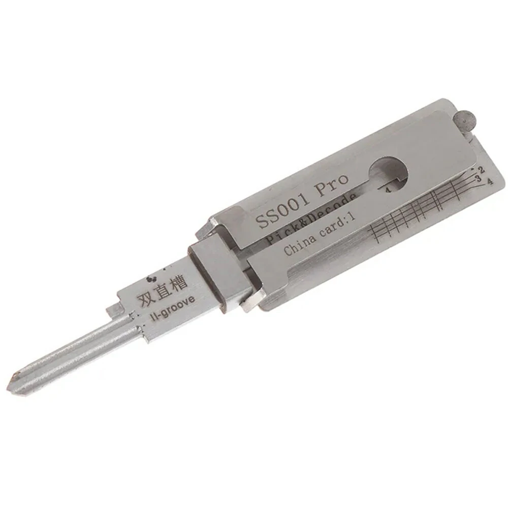Drillpro 1PC 2 in 1 Tools KW1 SS001Pro KW5 SC1 SC4 Decoder Locks Professional Hand Locksmith Tool for All Type — view 4