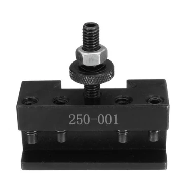 Drillpro 250-000 Cuneiform GIB Type Quick Change Tools Kit Tool Post 250 001-010 Tool Holder for Lathe Tools — view 3