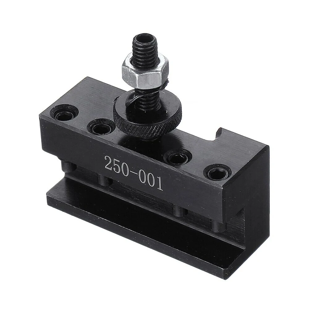 Drillpro 6Pcs/Set 250-000 Cuniform GIB Type Quick Change Tool Post Tool Holder for Lathe Tools — view 6