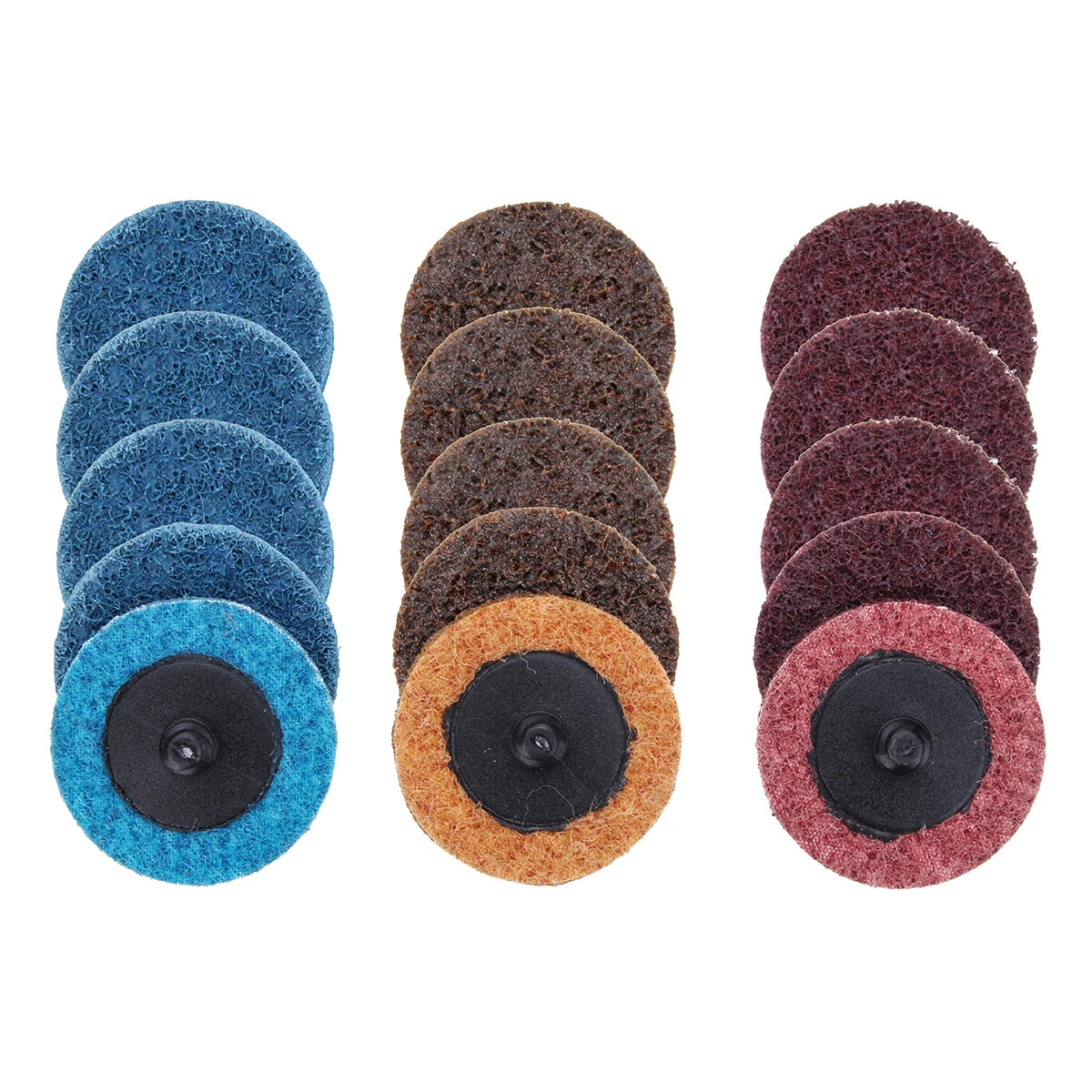 Drillpro 70pcs Sanding Discs Set 2'' Type R Roll Lock Discs Pads Sanding Abrasives US — view 3