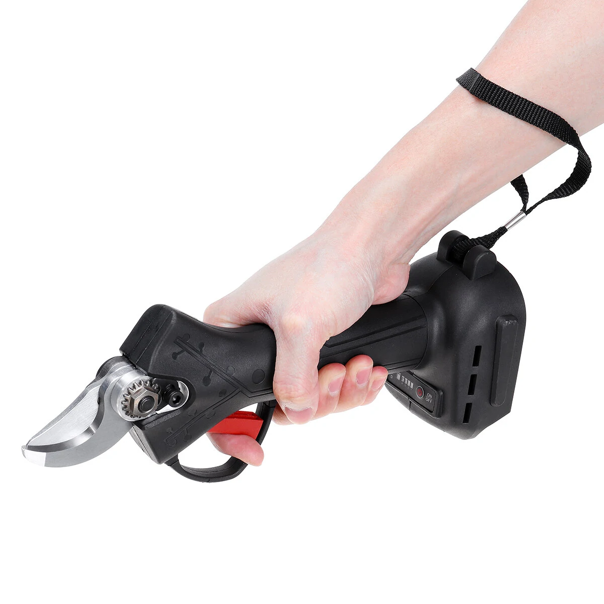 Drillpro Cordless Electric Pruning Shears Tree Branch Pruner 35mm Max Cutting Garden Tool For Makita18V Battery — view 10