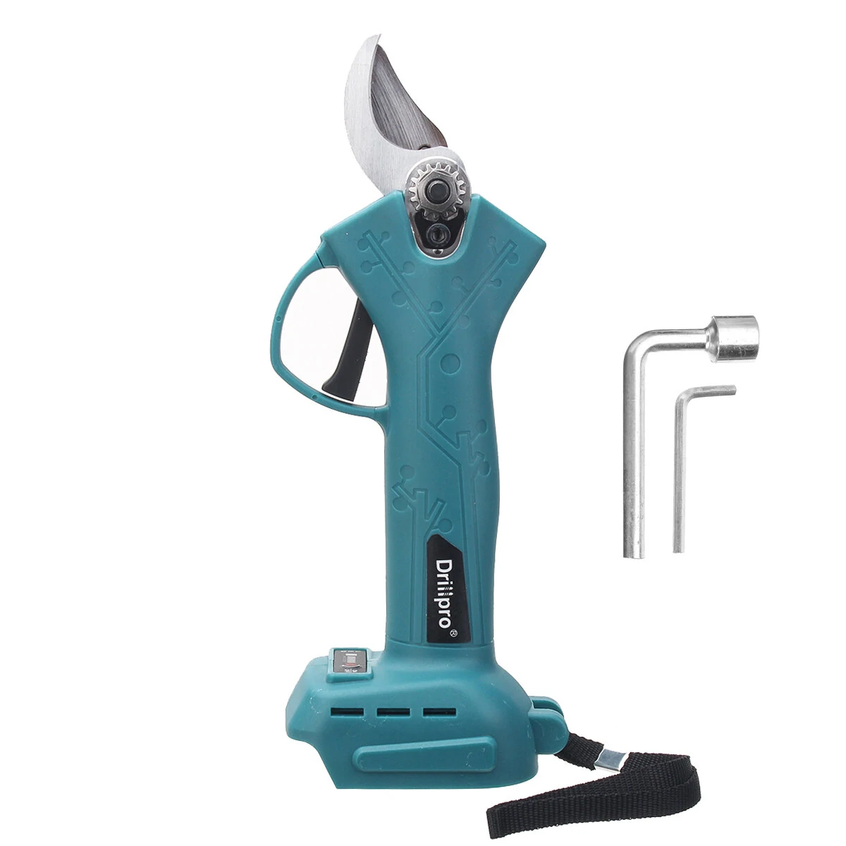 Drillpro Cordless Electric Pruning Shears Tree Branch Pruner 35mm Max Cutting Garden Tool For Makita18V Battery — view 2