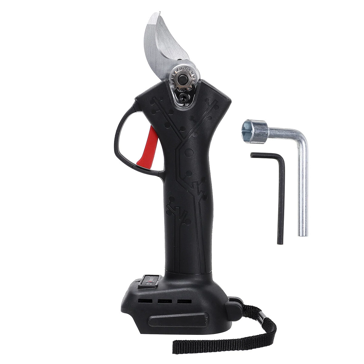 Drillpro Cordless Electric Pruning Shears Tree Branch Pruner 35mm Max Cutting Garden Tool For Makita18V Battery — view 3