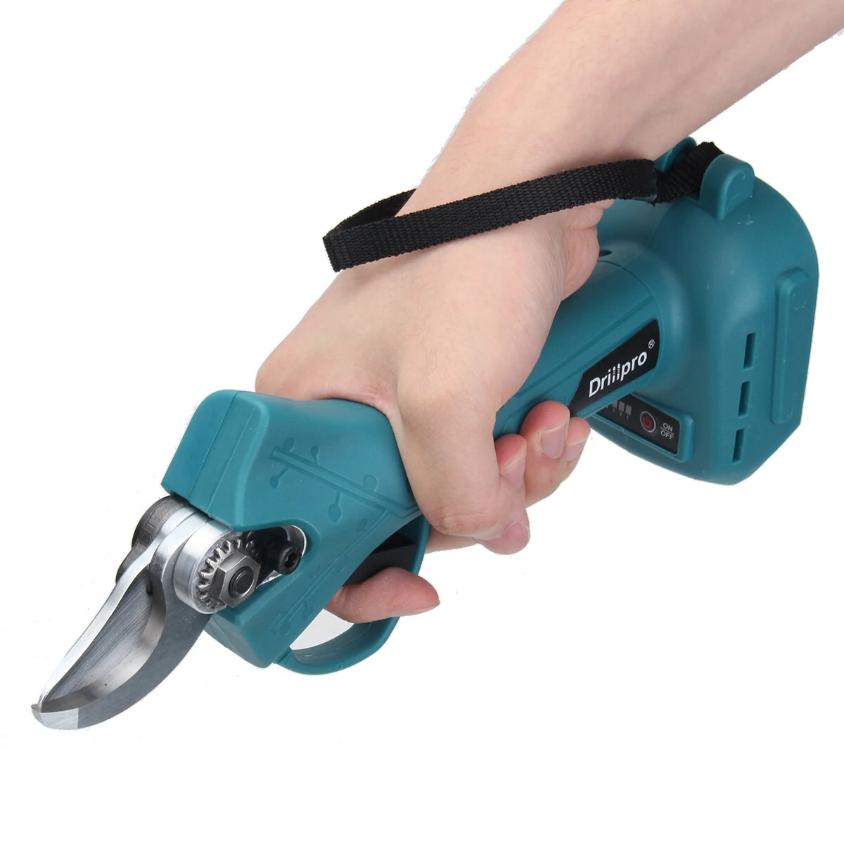 Drillpro Cordless Electric Pruning Shears Tree Branch Pruner 35mm Max Cutting Garden Tool For Makita18V Battery — view 9