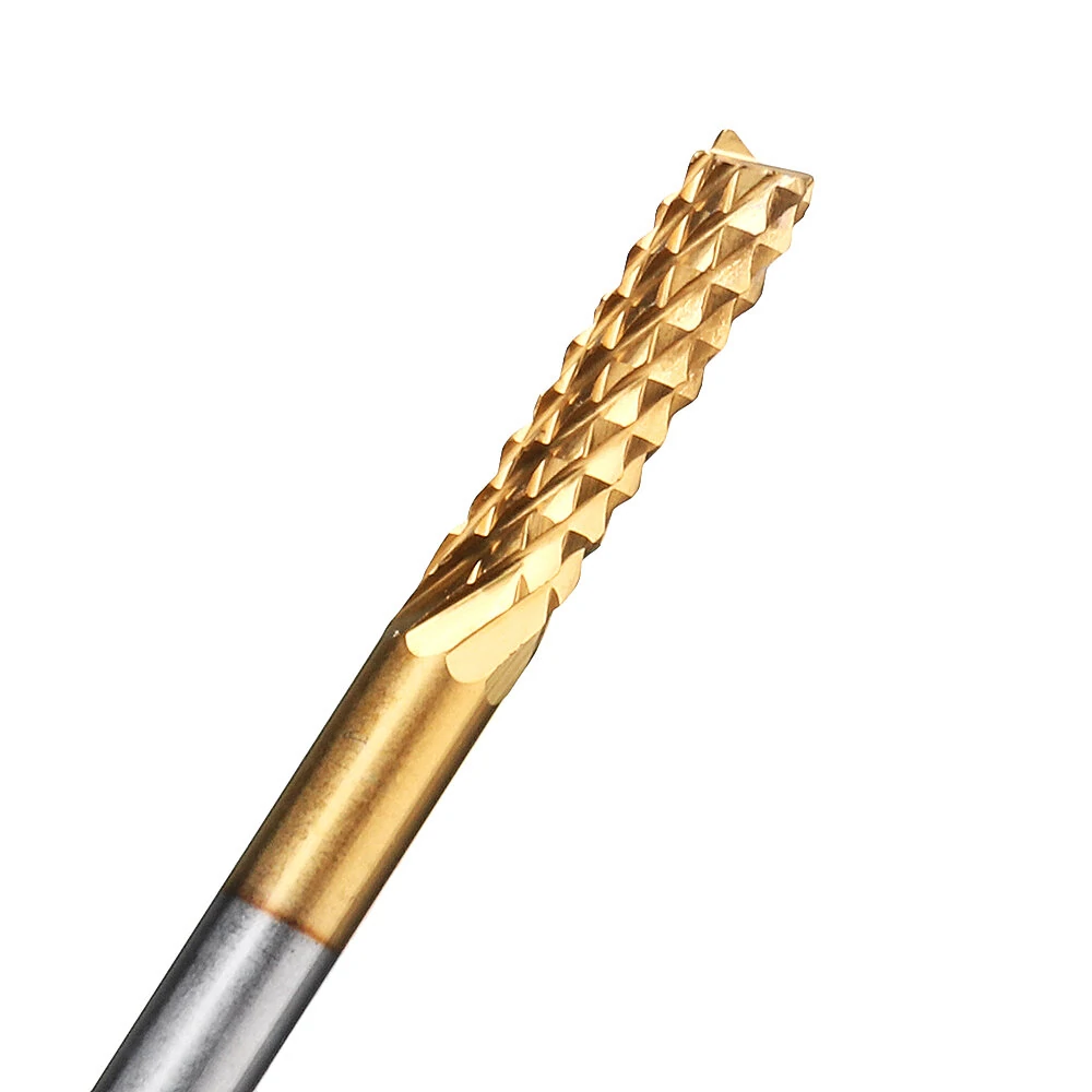Drillpro DB-M1 10Pcs 0.8-3mm PCB Drill Bits Carbide Engraving Milling Cutter For CNC Rotary Burrs — view 9