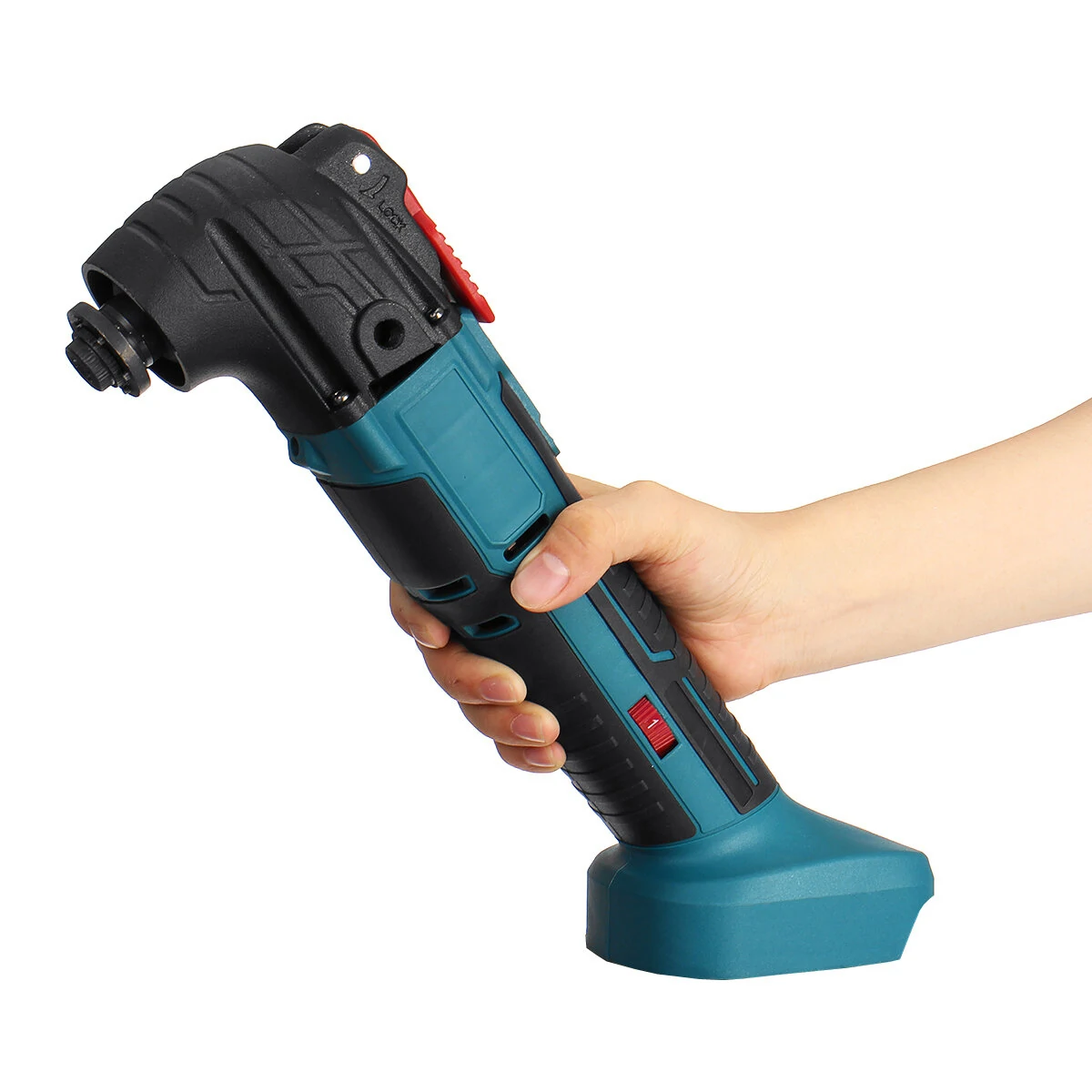 Drillpro Electric Oscillating Multi-Tool 6 Speeds 4° Oscillating Angle Cutting Tool For Makiita 18V Battery — view 3
