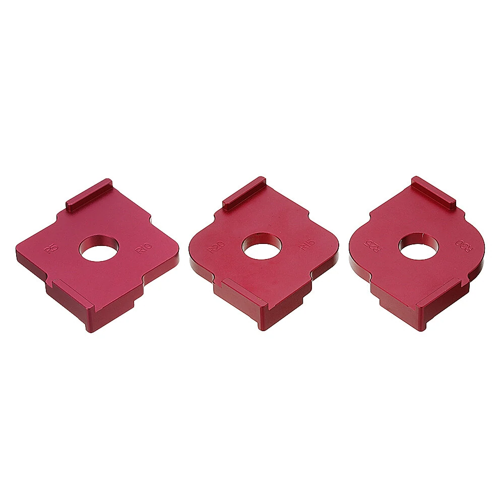 Drillpro Wood Panel R5-R40 Quick-Jig Router Table Bits Jig Corner Template Woodworking Tool — view 7