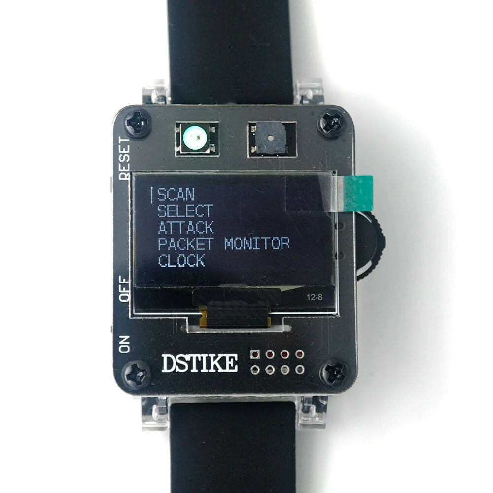 DSTIKE Deauther Watch SE ESP8266 Programmable Development Board — view 2