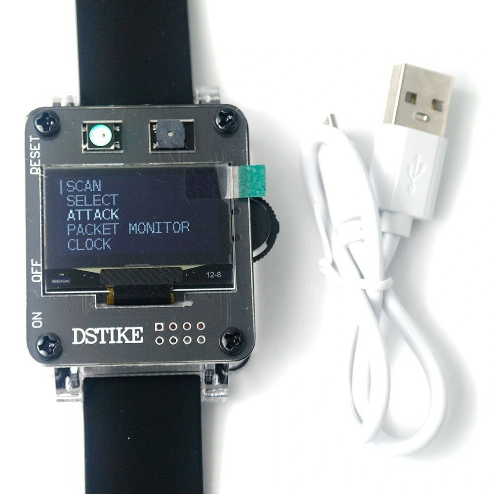 DSTIKE Deauther Watch SE ESP8266 Programmable Development Board — view 4