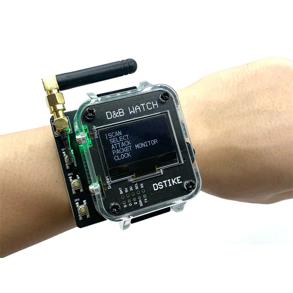DSTIKE V4 WiFi Deauther Bad USB Watch ESP8266 Atmega32u4 Programmable Development Board Attack/Control/Test Tool LOT DS — view 2