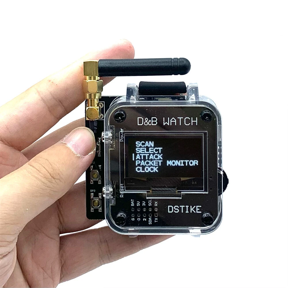 DSTIKE V4 WiFi Deauther Bad USB Watch ESP8266 Atmega32u4 Programmable Development Board Attack/Control/Test Tool LOT DS — view 4
