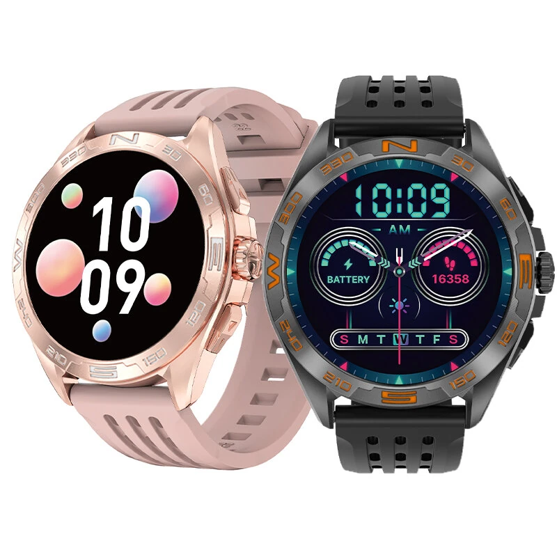 DTM1 1.43 inch AMOLED Display AI Voice Assistant GPS bluetooth Call Heart Rate Monitor Breathe Training Sleep Monitoring Multi-sport Modes Music Playback IP68 Waterproof Smart Watch
