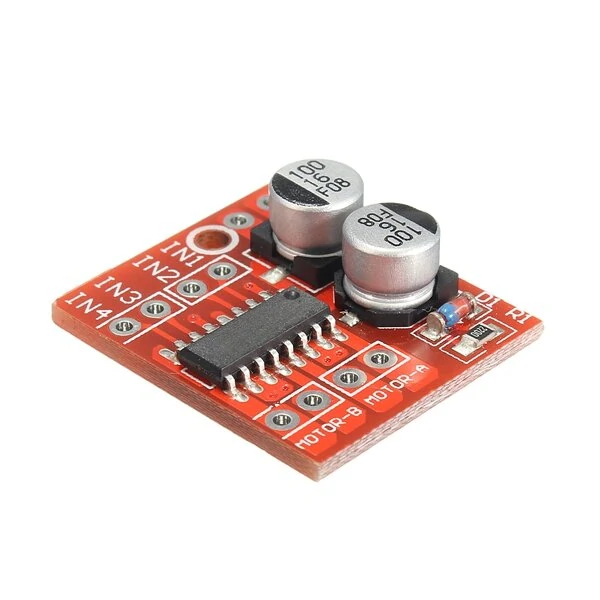 Dual Channel L298N DC Motor Driver Board PWM Speed Dual H-bridge Stepper Module — view 7