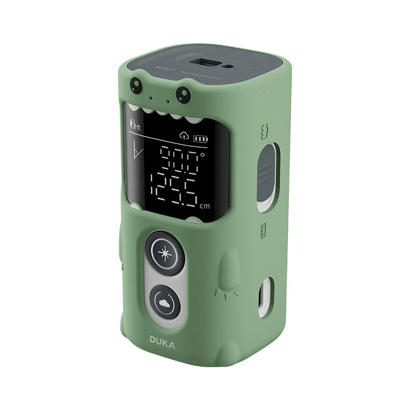 DUKA Atuman HM1 Height Measuring Machine Rangefinder Laser Distance Meter 0.03-50m ±3mm USB-C 450mAh Units Cm/M/Ft/In Mi Home App Sync Silicone Case — DUKA